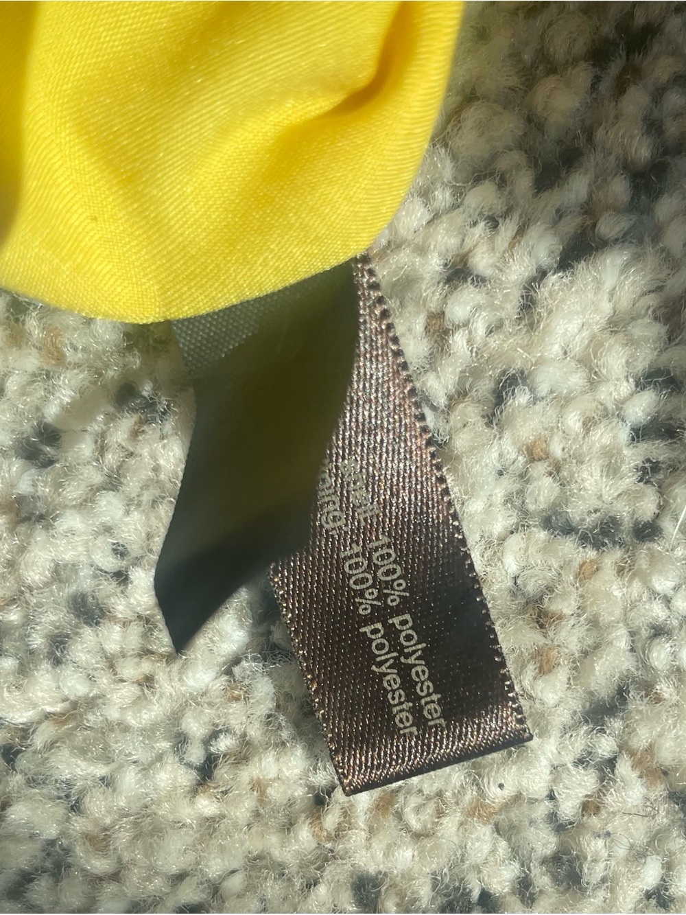 The Limited Yellow Button-Front Knee Length Shirtdress Size 4 - Picture 5 of 5